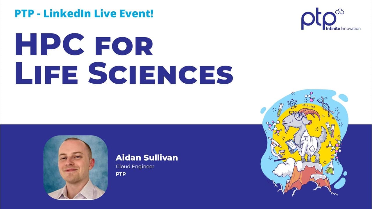 Promotional image for PTP’s LinkedIn Live event titled 